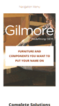 Mobile Screenshot of gilmorefurnitureinc.com